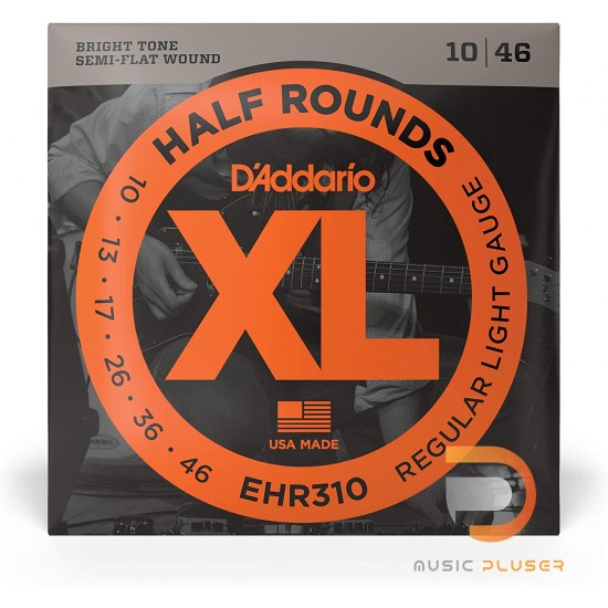 D’Addario EHR310 Half Round Regular Light 010-046