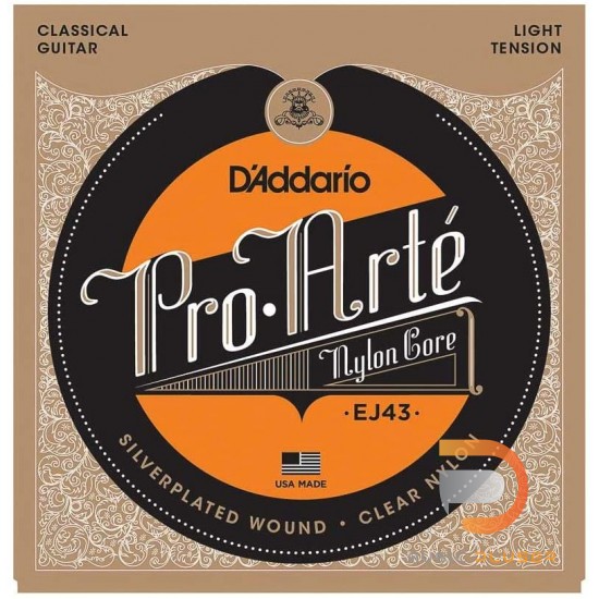 D’Addario EJ43 Pro-Arte Classical Guitar Strings Light Tension