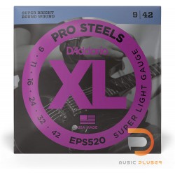 D’Addario EPS520 ProSteels Super Light 009-042
