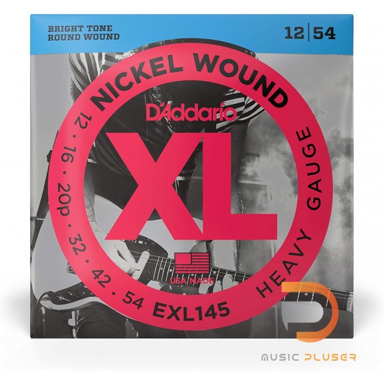 D’Addario EXL145 Nickel Wound Heavy 012-054 D’Addario EXL145 Nickel Wound Heavy 012-054