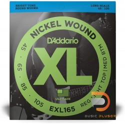 D’Addario EXL165 Nickel Wound 4 String Bass 045 065 085 105