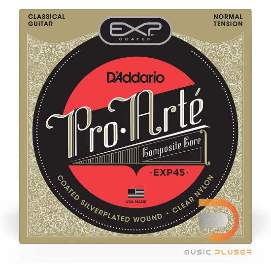 D’Addario EXP45 Coated Pro-Arte Classical Guitar Strings Normal Tension D’Addario EXP45 Coated Pro-Arte Classical Guitar Strings Normal Tension
