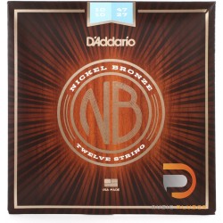 สายกีตาร์โปร่ง D’Addario NB1047 Nickel Bronze Extra Light 010-047