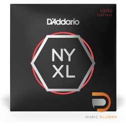D’Addario NYXL1052 Nickel Wound Regular Light Top/Heavey Bottom 010-052