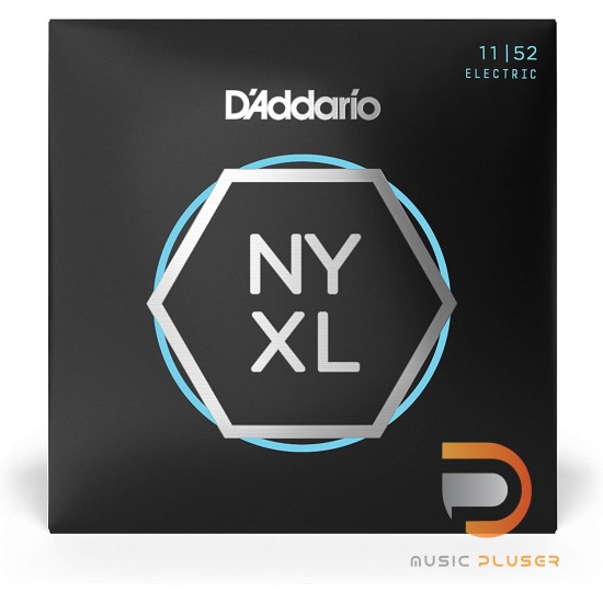 D’Addario NYXL1152 Nickel Wound Medium Top/Heavey Bottom 011-052 D’Addario NYXL1152 Nickel Wound Medium Top/Heavey Bottom 011-052