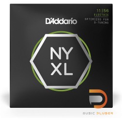D’Addario NYXL1156 Nickel Wound Medium Top/ Extra Heavey Bottom 011-056