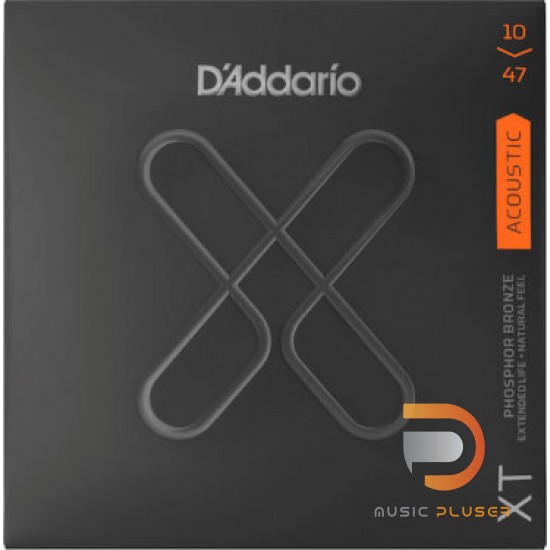 สายกีตาร์โปร่ง D’Addario XT 10-47 Phosphor Bronze Extra Light