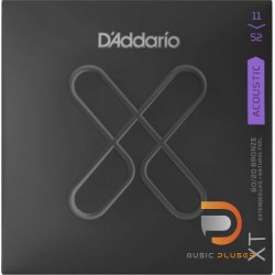 สายกีตาร์โปร่ง D’Addario XT 11-52 80/20 Bronze Custom Light