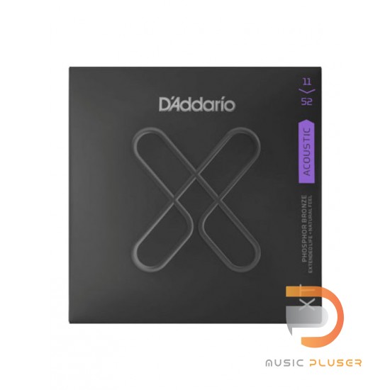 สายกีตาร์โปร่ง D’Addario XT 11-52 Phosphor Bronze Custom Light