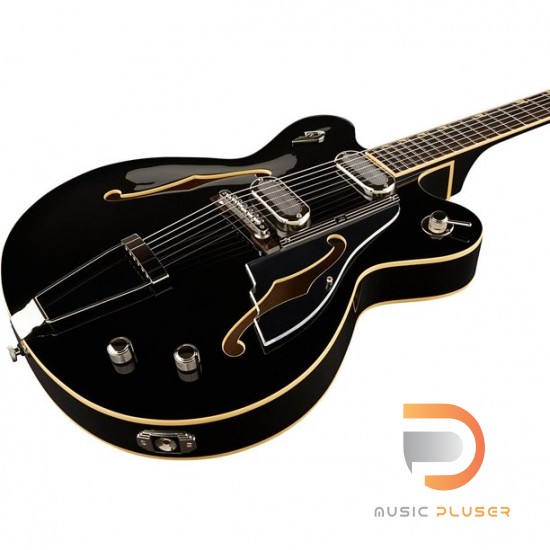 Duesenberg Gran Royale 2 Cutaway Semi-Hollow, Black