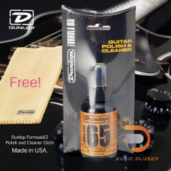 Dunlop น้ำยาทำความสะอาด Formula 65 Polish & Cleaner Cloth