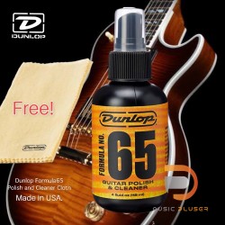 Dunlop น้ำยาทำความสะอาด Formula 65 Polish & Cleaner Cloth