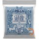 ERNIE BALL ERNESTO PALLA CLEAR & SILVER NYLON CLASSICAL GUITAR STRINGS