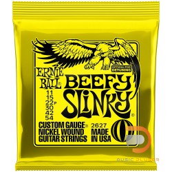 ERNIE BALL BEEFY SLINKY NICKEL WOUND ELECTRIC GUITAR STRINGS 11-54