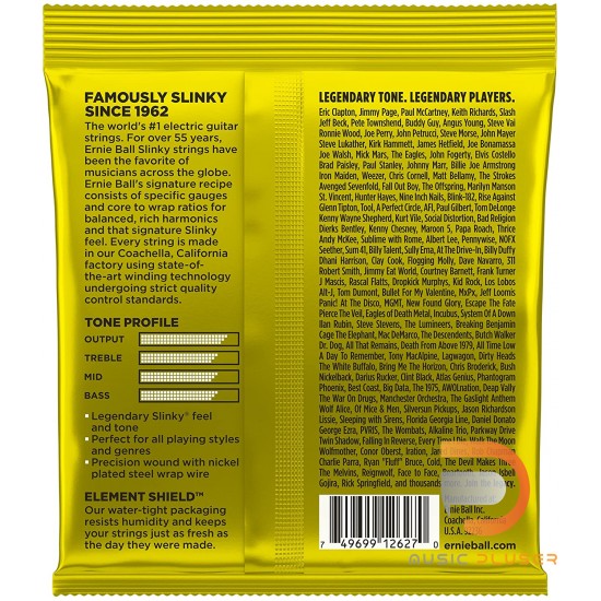 ERNIE BALL BEEFY SLINKY NICKEL WOUND ELECTRIC GUITAR STRINGS 11-54