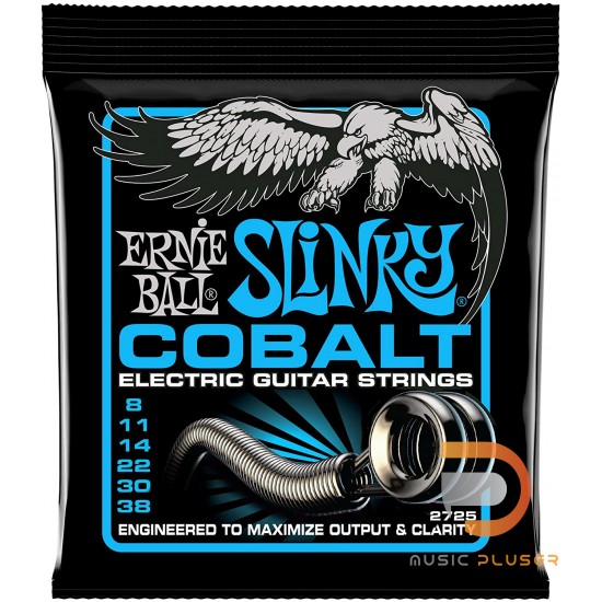 ERNIE BALL EXTRA SLINKY COBALT ELECTRIC GUITAR STRINGS 8-38