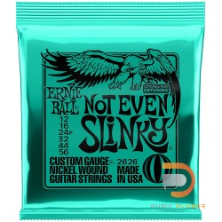 ERNIE BALL NOT EVEN SLINKY NICKEL WOUND ELECTRIC GUITAR STRINGS 12-56