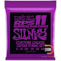 ERNIE BALL POWER SLINKY RPS NICKEL WOUND ELECTRIC GUITAR STRINGS 11-48