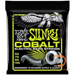 ERNIE BALL REGULAR SLINKY COBALT ELECTRIC BASS STRINGS 50-105