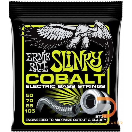 ERNIE BALL REGULAR SLINKY COBALT ELECTRIC BASS STRINGS 50-105 ERNIE BALL REGULAR SLINKY COBALT ELECTRIC BASS STRINGS 50-105