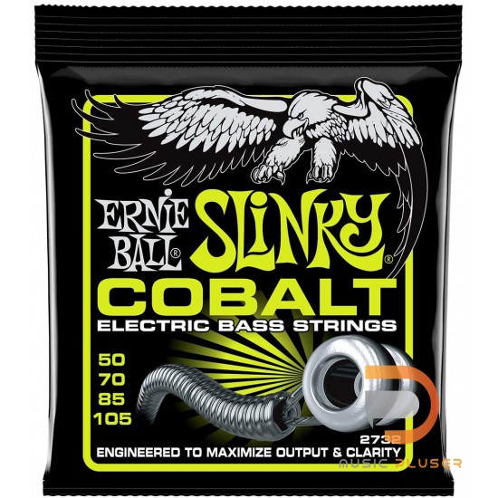 ERNIE BALL REGULAR SLINKY COBALT ELECTRIC BASS STRINGS 50-105