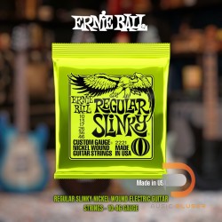 ERNIE BALL REGULAR SLINKY NICKEL WOUND ELECTRIC GUITAR STRINGS 10-46