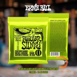 ERNIE BALL REGULAR SLINKY NICKEL WOUND ELECTRIC GUITAR STRINGS 10-46