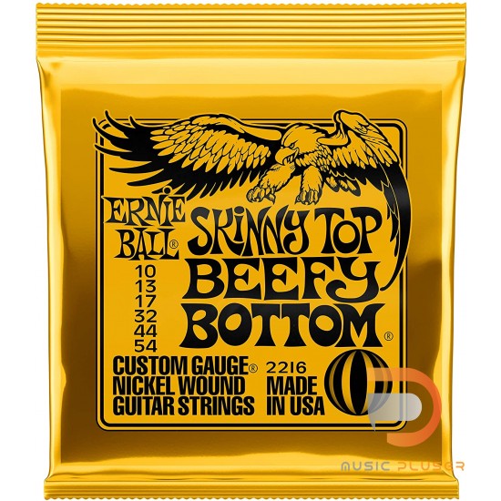 ERNIE BALL SKINNY TOP BEEFY BOTTOM SLINKY NICKEL WOUND ELECTRIC GUITAR STRINGS 10 - 54 GAUGE ERNIE BALL SKINNY TOP BEEFY BOTTOM SLINKY NICKEL WOUND ELECTRIC GUITAR STRINGS 10 - 54 GAUGE