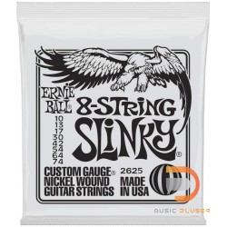 ERNIE BALL SLINKY 8-STRING NICKEL WOUND ELECTRIC GUITAR STRINGS 10/74