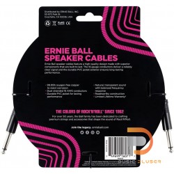 ERNIE BALL SPEAKER CABLE 3FT S/S Black