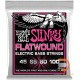 ERNIE BALL SUPER SLINKY FLATWOUND ELECTRIC BASS STRINGS 45-100