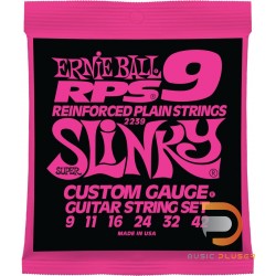 ERNIE BALL SUPER SLINKY RPS NICKEL WOUND ELECTRIC GUITAR STRINGS 9-42