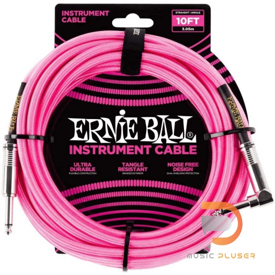 Ernie Ball 10 FEET BRAIDED S/A INST CABLE