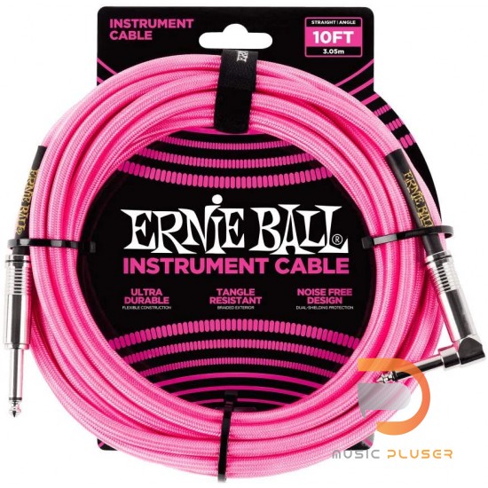Ernie Ball 10 FEET BRAIDED S/A INST CABLE Ernie Ball 10 FEET BRAIDED S/A INST CABLE