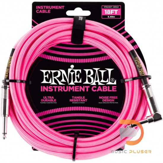 Ernie Ball 18 FEET BRAIDED S/A INST CABLE Ernie Ball 18 FEET BRAIDED S/A INST CABLE
