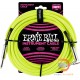 Ernie Ball 18 FEET BRAIDED S/A INST CABLE Ernie Ball 18 FEET BRAIDED S/A INST CABLE