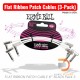 Ernie Ball Flat Ribbon Patch Cables (3-Pack)
