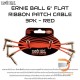 Ernie Ball Flat Ribbon Patch Cables (3-Pack) White