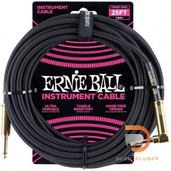 Ernie Ball INSTRUMENT CABLE 25FT S/A