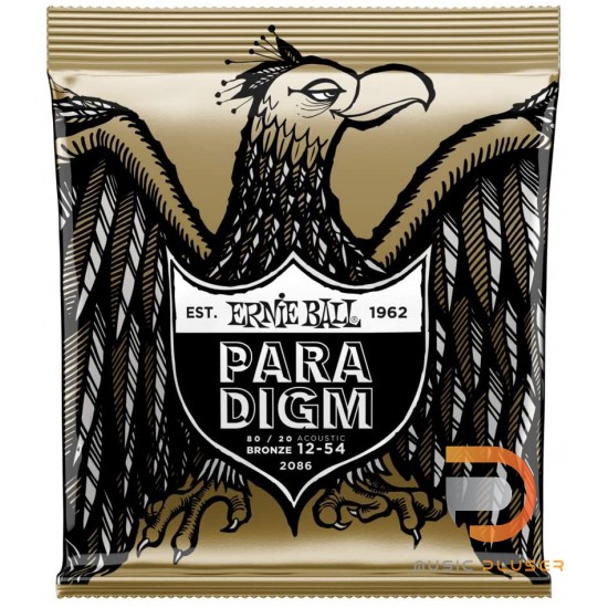 สายกีตาร์โปร่ง Ernie Ball Paradigm 80/20 Bronze Medium Light 012-054