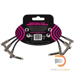 Ernie Ball SINGLE FLAT RIBBON PATCH CABLE 6″ BLACK