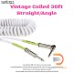 Ernie Ball Vintage Coiled 30ft Straight/Angle Ernie Ball Vintage Coiled 30ft Straight/Angle