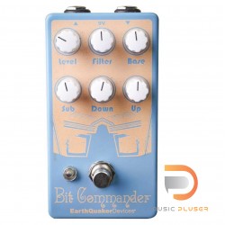 เอฟเฟคกีตาร์ EarthQuaker Devices Bit Commander V2 Analog Octave Synth Pedal Pastel Blue