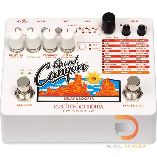 เอฟเฟคกีตาร์ Electro-Harmonix Grand Canyon Delay & Looper