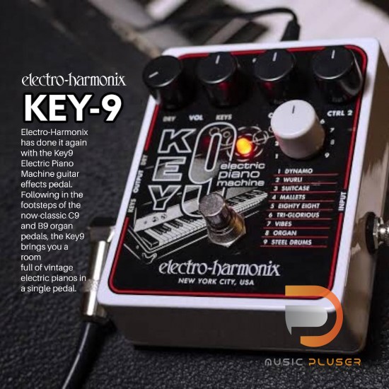 เอฟเฟคกีตาร์  Electro-Harmonix KEY-9 Electric Piano Machine