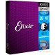 Elixir Acoustic Guitar Strings 8020 Bronze PolyWeb Coating Antirust Extra Light 010 – 047