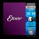 Elixir Acoustic Guitar Strings 8020 Bronze PolyWeb Coating Antirust Light 012 – 053