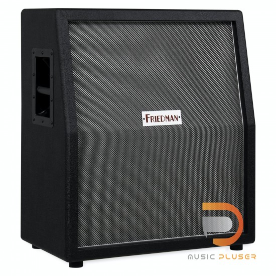 FRIEDMAN 212 VERTICAL SLANT CAB, SILVER BLACK WEAVE GRILLED