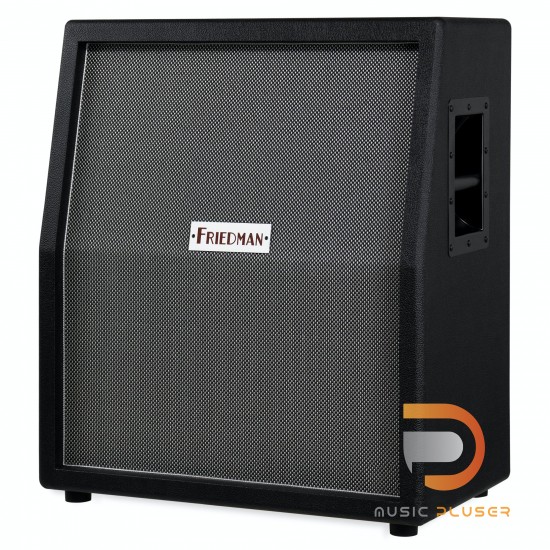 FRIEDMAN 212 VERTICAL SLANT CAB, SILVER BLACK WEAVE GRILLED