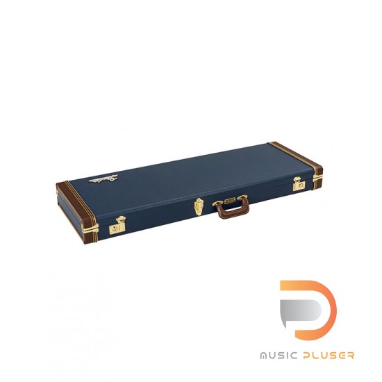 Fender Classic Series Wood Case Strat/Tele, Navy Blue Fender Classic Series Wood Case Strat/Tele, Navy Blue